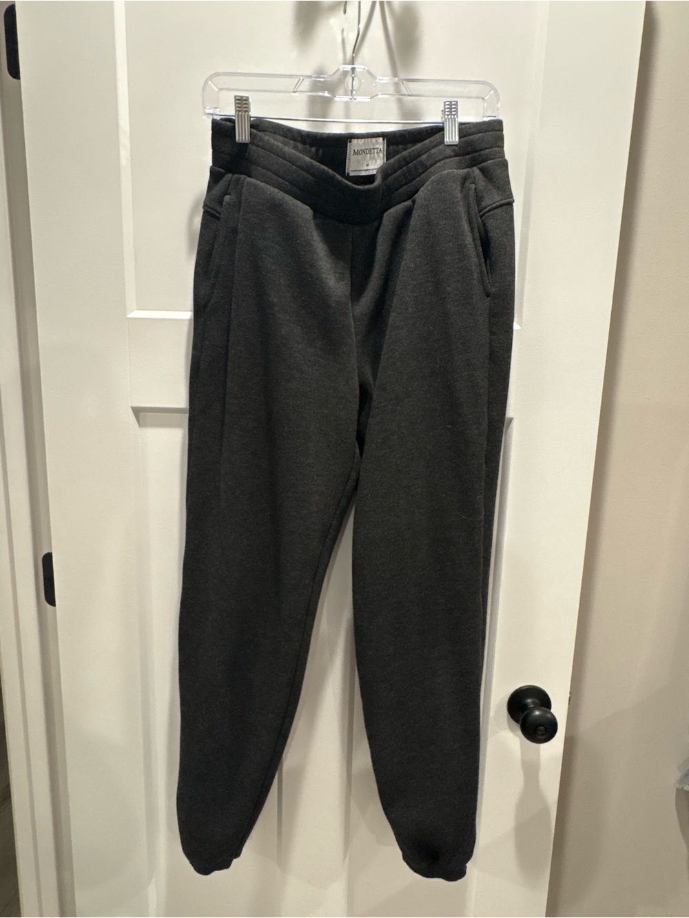 Mondetta Charcoal Gray Women's Track Joggers